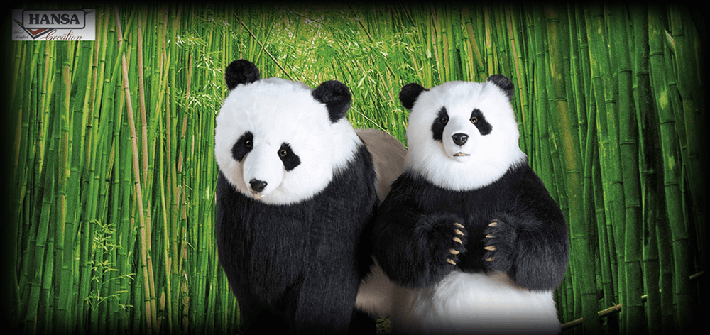 Panda grandezza naturale